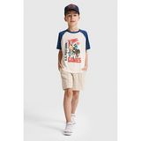 U.s. Polo Assn. Erkek Çocuk Bej Şort (Örme) 50327065-VR011 - 9 - 10 Yaş