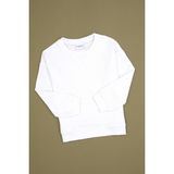 U.S. Polo Assn. Erkek Çocuk Beyaz Basic Bisiklet Yaka Sweatshirt 50313829-VR013 - 12 - 13 Yaş