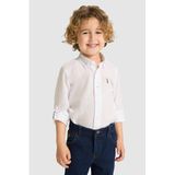 U.S. Polo Assn. Erkek Çocuk Beyaz Gömlek Basic 50324683-VR013