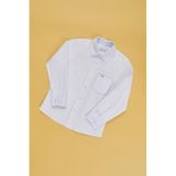 U.S. Polo Assn. Erkek Çocuk Beyaz Gömlek Desenli 50324676-VR013