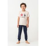 U.s. Polo Assn. Erkek Çocuk Beyaz Pijama Takım - 14 - 15 Yaş