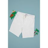 U.s. Polo Assn. Erkek Çocuk Beyaz Şort / Bermuda 50300540-VR013 - 11 - 12 Yaş