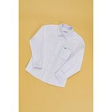U.S. Polo Assn. Erkek Çocuk Beyaz Uzun Kollu Gömlek 50324676-VR013 - 7 - 8 Yaş