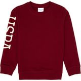 U.S. Polo Assn. Erkek Çocuk Bordo Bisiklet Yaka Basic Sweatshirt 50313831-VR014 - 7 - 8 Yaş