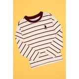 U.S. Polo Assn. Erkek Çocuk Bordo Bisiklet Yaka Süprem Sweatshirt 50314042-VR014 - 10 - 11 Yaş