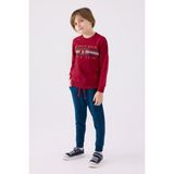 U.S. Polo Assn. Erkek Çocuk Bordo Eşofman Takımı %65 Pamuk Normal Kesim 14-15 Yaş - 14 - 15 Yaş