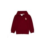 U.S. Polo Assn. Erkek Çocuk Bordo Hırka (Örme) 50316706-VR014