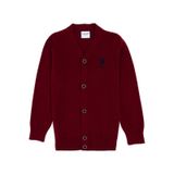 U.s. Polo Assn. Erkek Çocuk Bordo Hırka Triko 50295571-vr014