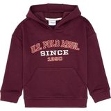 U.S. Polo Assn. Erkek Çocuk Bordo Kapüşonlu Sweatshirt 50313842-VR177 - Plum Perfect - 8 - 9 Yaş