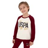U.S. Polo Assn. Erkek Çocuk Bordo Sweatshirt 50316542-VR014