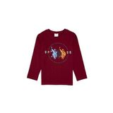 U.S. Polo Assn. Erkek Çocuk Bordo Sweatshirt 50316595-VR014