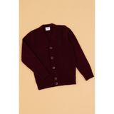 U.S. Polo Assn. Erkek Çocuk Bordo Triko Hırka 50317150-VR014