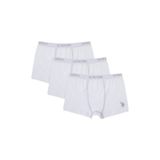 U.S. Polo Assn. Erkek Çocuk Boxer, 13-14 Yaş, US1383-C-V1, Beyaz, erkek-çocuk