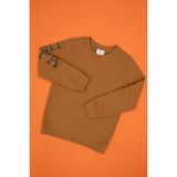 U.S. Polo Assn. Erkek Çocuk Camel Basic Bisiklet Yaka İnce Sweatshirt 50313831-VR233 - Bisküvi - 10 - 11 Yaş