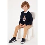 U.S. Polo Assn. Erkek Çocuk Camel Kanvas Pantolon 50317211-VR015