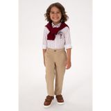 U.S. Polo Assn. Erkek Çocuk Camel Kanvas Pantolon 50317274-VR015