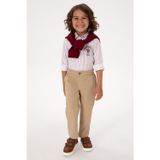 U.S. Polo Assn. Erkek Çocuk Camel Kanvas Pantolon 50317274-VR015