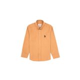 U.S. Polo Assn. Erkek Çocuk Camel Uzun Kollu Basic Gömlek 50316769-VR015
