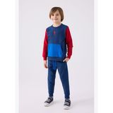 U.S. Polo Assn. Erkek Çocuk Erkek Çocuk İndigo Pijama Takımı 50299486 VR028