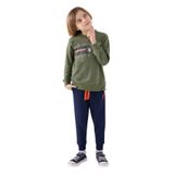 U.S. Polo Assn. Erkek Çocuk Eşofman Takımı, Haki, 9-10 Yaş