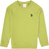 U.S. Polo Assn. Erkek Çocuk Fıstık Yeşili Basic Bisiklet Yaka Sweatshirt 50313832-VR087 - 10 - 11 Yaş