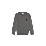 U.S. Polo Assn. Erkek Çocuk Gri Melanj Basic Kazak 50307845-VR086