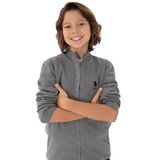 U.S. Polo Assn. Erkek Çocuk Gri Melanj Hırka (Triko) 50295560-VR086