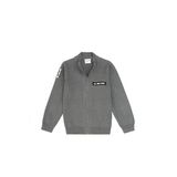 U.S. Polo Assn. Erkek Çocuk Gri Melanj Hırka (Triko) 50317164-VR109