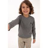 U.S. Polo Assn. Erkek Çocuk Gri Melanj Kazak/Triko 50315586-VR086