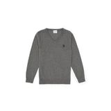 U.S. Polo Assn. Erkek Çocuk Gri Melanj Kazak/Triko 50315611-VR086