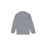U.s. Polo Assn. Erkek Çocuk Gri Melanj Sweatshirt 50297435-VR086, 11-12 Yaş