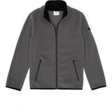 U.S. Polo Assn. Erkek Çocuk Gri Polar Örme Hırka 50313853-VR024 - Gri-006 - 3 - 4 Yaş