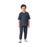 U.S. Polo Assn. Erkek Çocuk Gri T-shirt ve Pantolon Takımı, Kısa Kollu, Bisiklet Yaka, Regular Kalıp, 14-15 Yaş