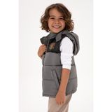 U.S. Polo Assn. Erkek Çocuk Gri Yelek 50312089-VR024 - Gri-006 - 11 - 12 Yaş