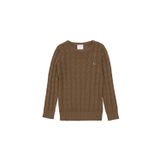 U.S. Polo Assn. Erkek Çocuk Haki Basic Bisiklet Yaka Kazak 50288889-vr027