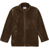 U.S. Polo Assn. Erkek Çocuk Haki Fermuarlı Polar Sweatshirt 50293545-VR027 - 7 - 8 Yaş