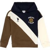 U.S. Polo Assn. Erkek Çocuk Haki Kapüşonlu Sweatshirt 50311148-VR027 - 11 - 12 Yaş