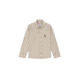 U.S. Polo Assn. Erkek Çocuk Haki Uzun Kollu Gömlek 50283862-VR027