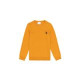 U.S. Polo Assn. Erkek Çocuk Hardal Basic Bisiklet Yaka Kazak 50294188-vr072