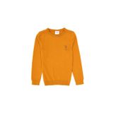 U.S. Polo Assn. Erkek Çocuk Hardal Bisiklet Yaka Basic Kazak 50307845-VR072