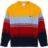 U.S. Polo Assn. Erkek Çocuk Hardal Bisiklet Yaka Kazak 50311108-VR072 - 7 - 8 Yaş