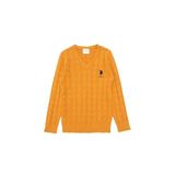 U.s. Polo Assn. Erkek Çocuk Hardal Kazak /triko 50293535-vr072