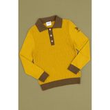 U.S. Polo Assn. Erkek Çocuk Hardal Polo Yaka Kazak 50315609-VR151 - Oil - 7 - 8 Yaş