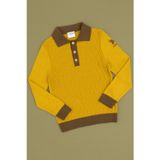 U.S. Polo Assn. Erkek Çocuk Hardal Polo Yaka Kazak 50315609-VR151