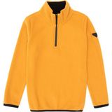 U.S. Polo Assn. Erkek Çocuk Hardal Yarım Fermuarlı Polar Sweatshirt 50313841-VR072 - 9 - 10 Yaş