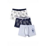 U.S. Polo Assn Erkek Çocuk İç Giyim, Lacivert, 13-14 Beden, 3'lü Set