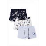 U.S. Polo Assn Erkek Çocuk İç Giyim, Lacivert, 3-4 Beden,%96 Pamuk