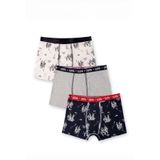 U.S. Polo Assn Erkek Çocuk İç Giyim, Lacivert, 9-10 Beden, 3'lü Set