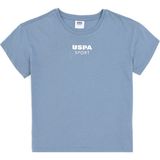 U.S. Polo Assn. Erkek Çocuk İndigo Bisiklet Yaka Tişört 50281808-VR028 - 9 - 10 Yaş