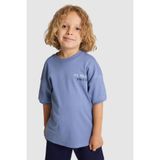U.S. Polo Assn. Erkek Çocuk İndigo Bisiklet Yaka Tişört 50327030-VR028